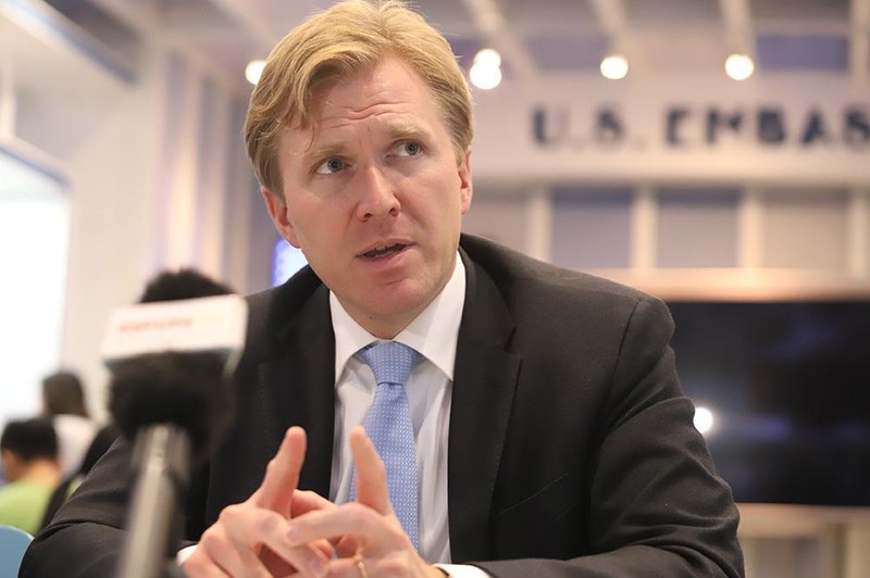 Elbridge Colby cảnh báo Đài Loan cảnh giác với việc Trung Quốc tiến hành chiến tranh chớp nhoáng, tạo sự đã rồi (Ảnh: NYT).