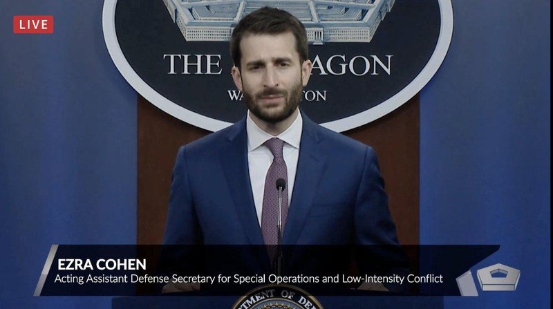 Ông Ezra Cohen, Cựu Thứ trưởng Quốc phòng Mỹ phụ trách tình báo và an ninh (Ảnh: LNG).