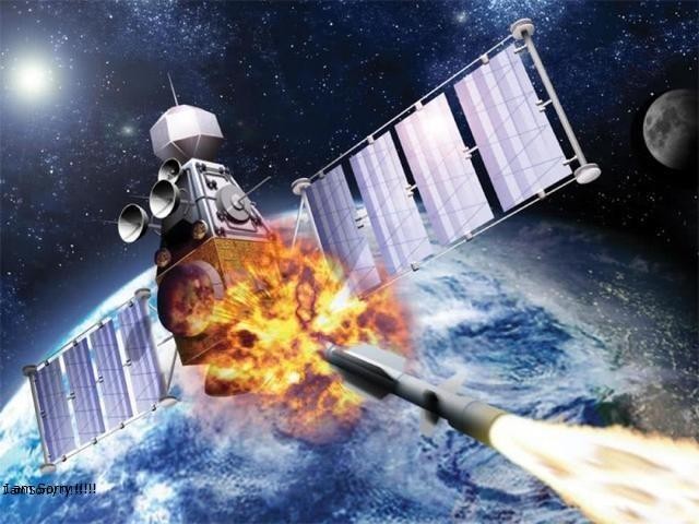 Hiện nay nhiều quốc gia đã có khả năng diệt vệ tinh từ Trát Đất (Ảnh: Toutiao).