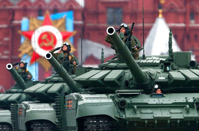 Xe tăng T-72B3M của Nga (Ảnh: Reuters).