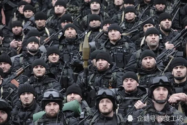 Binh sỹ lực lượng đặc biệt Chechnya (Ảnh: Sina).