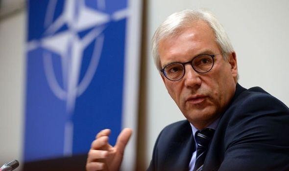 Thứ trưởng Ngoại giao Nga Alexander Grushko mạnh mẽ chỉ trích động thái của Mỹ đưa thêm quân tới châu Âu (Ảnh: Daily Mail).