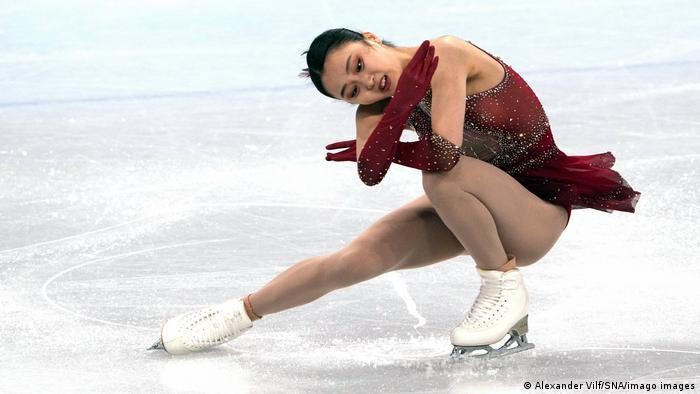 Chu Dịch là một tài năng trẻ của môn trượt băng nghệ thuật thế giới (Ảnh: Deutsche Welle).