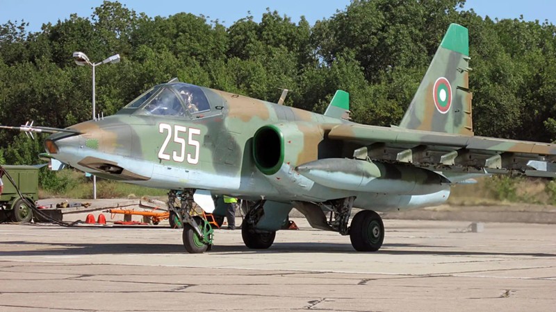 Máy bay Su-25 Frogfoot của Không quân Bulgaria (Ảnh: Thedrive).