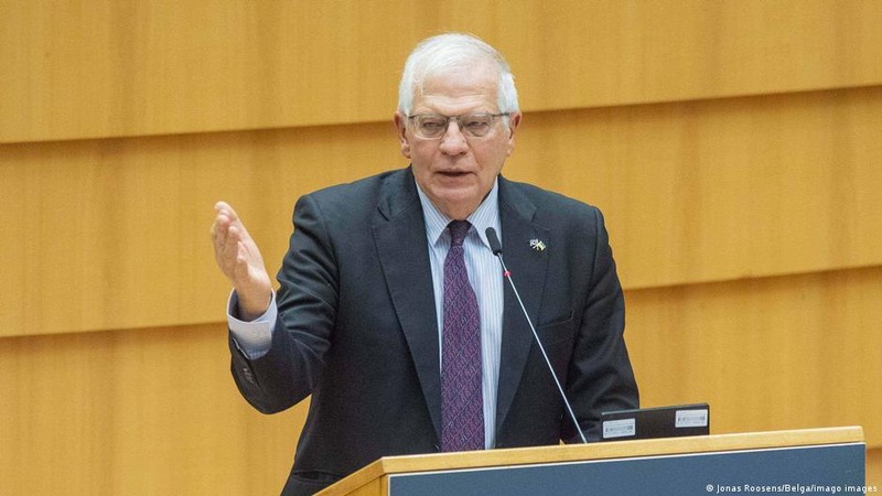 Người đứng đầu cơ quan đối ngoại EU Jossep Borell ủng hộ Trung Quốc đóng vai trò trung gian hòa giải Nga-Ukraine (Ảnh: Deutsche Welle).