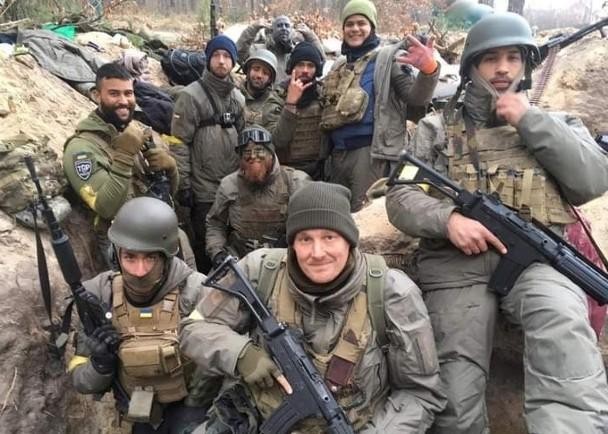 Ảnh những "lính tình nguyện quốc tế" đã đến Ukraine do Bộ Quốc phòng Ukraine công bố (Ảnh: Đông Phương).