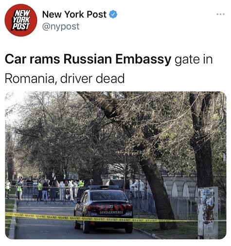 Tờ New York Post đưa tin về vụ việc.