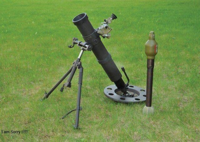 Cối 2B25 Seagull và đạn (Ảnh: 163).