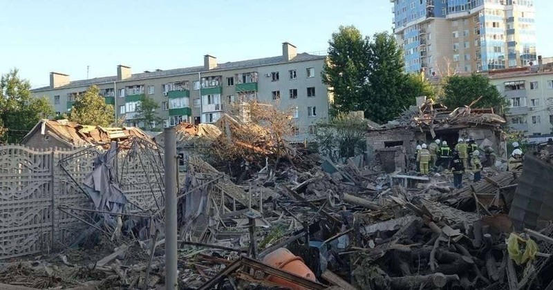 Tỉnh Belgorod của Nga bị tập kích bằng tên lửa (Ảnh: Sohu).