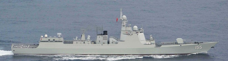 Trung Quốc triển khai tàu khu trục mang tên lửa Type 052D lượng giãn nước 7.500 tấn tới Tây Thái Bình Dương gần Đài Loan (Ảnh: UDN). Trung Quốc triển khai tàu khu trục mang tên lửa Type 052D lượng giãn nước 7.500 tấn tới Tây Thái Bình Dương gần Đài Loan (Ảnh: UDN).