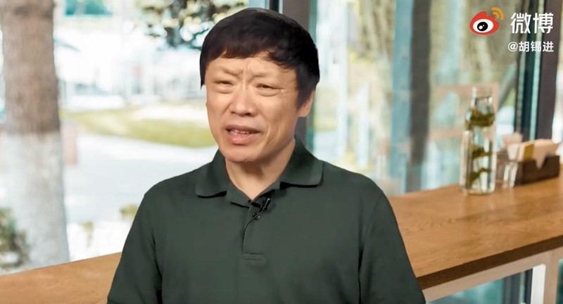 Ông Hồ Tích Tiến cảnh báo về nguy cơ xảy ra xung đột do vụ lính Đài Loan bắn vào máy bay không người lái Đại lục gây nên (Ảnh: Sina). Ông Hồ Tích Tiến cảnh báo về nguy cơ xảy ra xung đột do vụ lính Đài Loan bắn vào máy bay không người lái Đại lục gây nên (Ảnh: Sina).