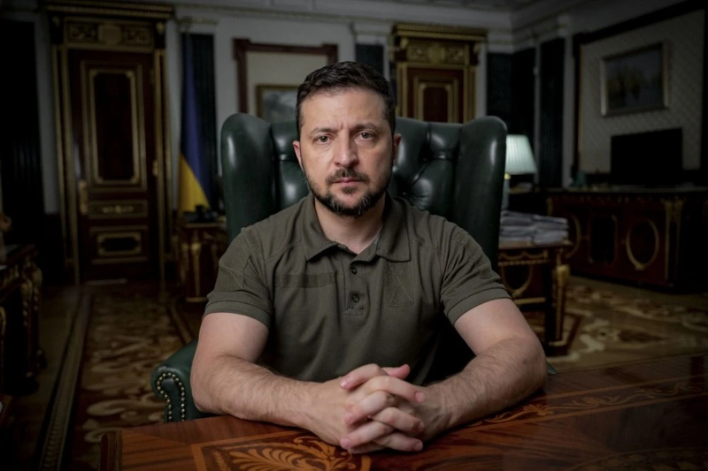 Tổng thống Ukraine Zelensky đòi "trục xuất quân Nga" khỏi Nhà máy điện hạt nhân Zaporozhye (Ảnh: Reuters). Tổng thống Ukraine Zelensky đòi "trục xuất quân Nga" khỏi Nhà máy điện hạt nhân Zaporozhye (Ảnh: Reuters).