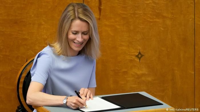 Thủ tướng Estonia Kaja Kallas năm ngoái đã từ chối lời mời tham dự Hội nghị thượng đỉnh của ông Tập Cận Bình (Ảnh: Reuters).