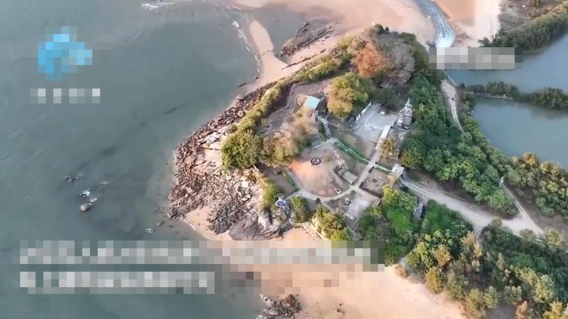 UAV Trung Quốc chụp ảnh đáo Kim Môn (Ảnh: HK01). UAV Trung Quốc chụp ảnh đáo Kim Môn (Ảnh: HK01).