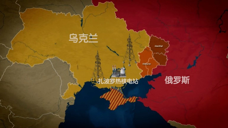 Vị trí của nhà máy điện hạt nhân Zaporizhzhia (Ảnh: Aljazeera). Vị trí của nhà máy điện hạt nhân Zaporizhzhia (Ảnh: Aljazeera).