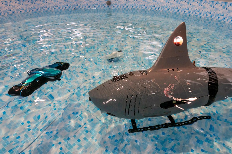 UUV Robots Shark của Trung Quốc được thử nghiệm (Ảnh: Sina).