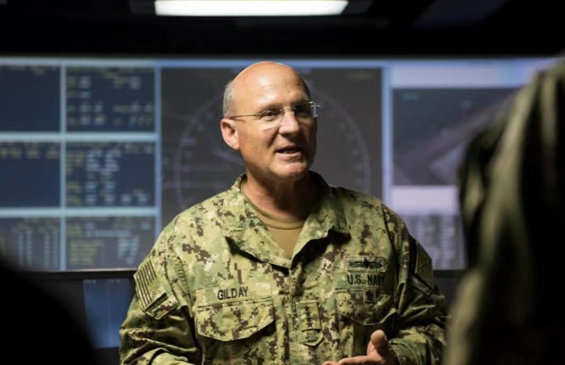 Bộ trưởng Tác chiến Hải quân Mỹ Michael Gilday tiết lộ về các loại tàu không người lái của Hải quân Mỹ (Ảnh: USNavy). Bộ trưởng Tác chiến Hải quân Mỹ Michael Gilday tiết lộ về các loại tàu không người lái của Hải quân Mỹ (Ảnh: USNavy).