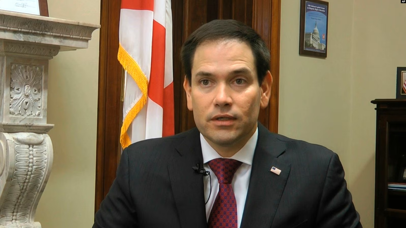 Thượng nghị sĩ Cộng hòa Marco Rubio cho rằng vụ việc này sẽ khiến người Mỹ thức tỉnh, hiểu rằng Trung Quốc là đối thủ cạnh tranh địa chính trị và là đối thủ của Mỹ (Ảnh: VOA). Thượng nghị sĩ Cộng hòa Marco Rubio cho rằng vụ việc này sẽ khiến người Mỹ thức tỉnh, hiểu rằng Trung Quốc là đối thủ cạnh tranh địa chính trị và là đối thủ của Mỹ (Ảnh: VOA).