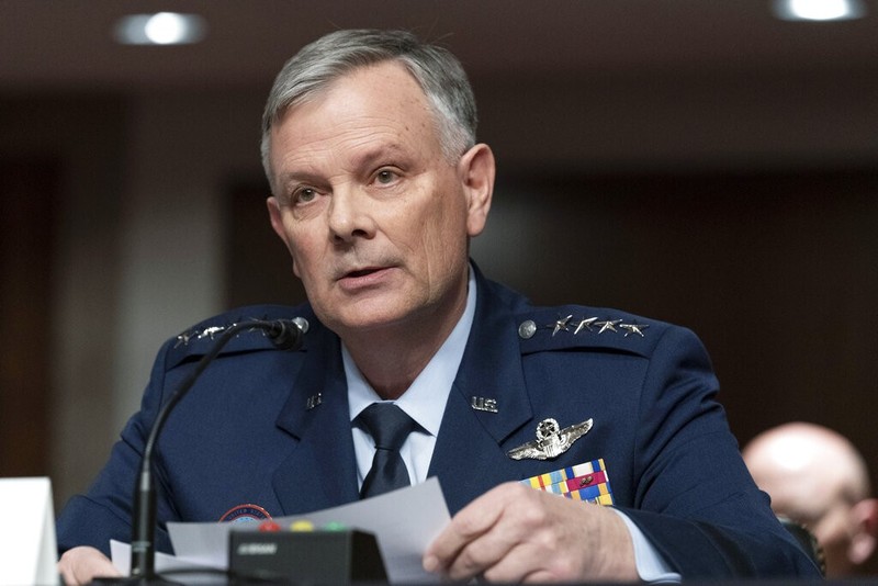 Tướng Glen Van Herck, Tư lệnh Bộ Tư lệnh Phòng không Bắc Mỹ (NORAD) (Ảnh: AP).