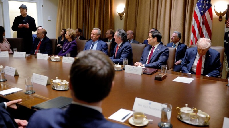 Mâu thuẫn trong Nhà Trắng bộc lộ với những nghi ngại về quyền hạn của DOGE do Elon Musk đứng đầu. Ảnh: Reuters,