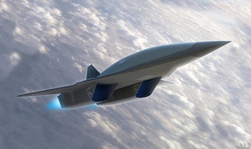 Hình đồ họa máy tính (CG) về SR-72. Ảnh: Xinhua.