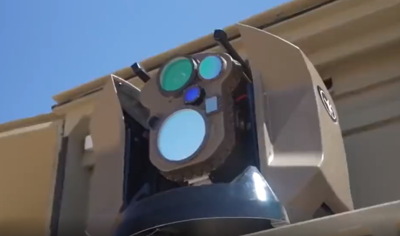 Hệ thống vũ khí laser Iron Beam của Israel. Ảnh: Sohu.