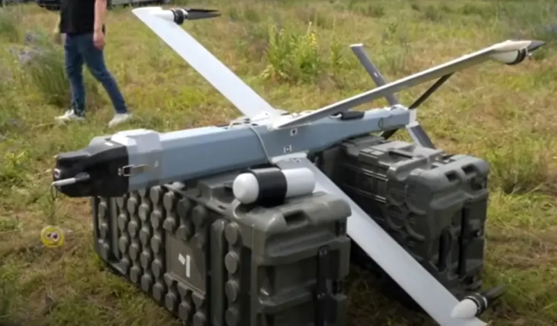 UAV Virtus được Stark Defense thử nghiệm tại Ukraine. Ảnh: Topwar.