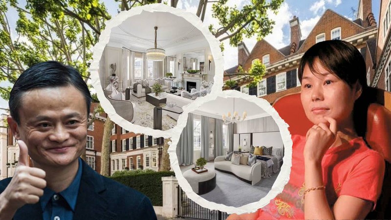 Vợ chồng Jack Ma - Trương Anh: chồng lo kiếm tiền, vợ xây tổ ấm. Ảnh: Line.