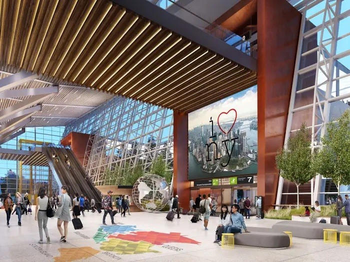 Nhà ga mới sẽ được hoàn thành vào năm 2030. Ảnh Cảng vụ New York và New Jersey