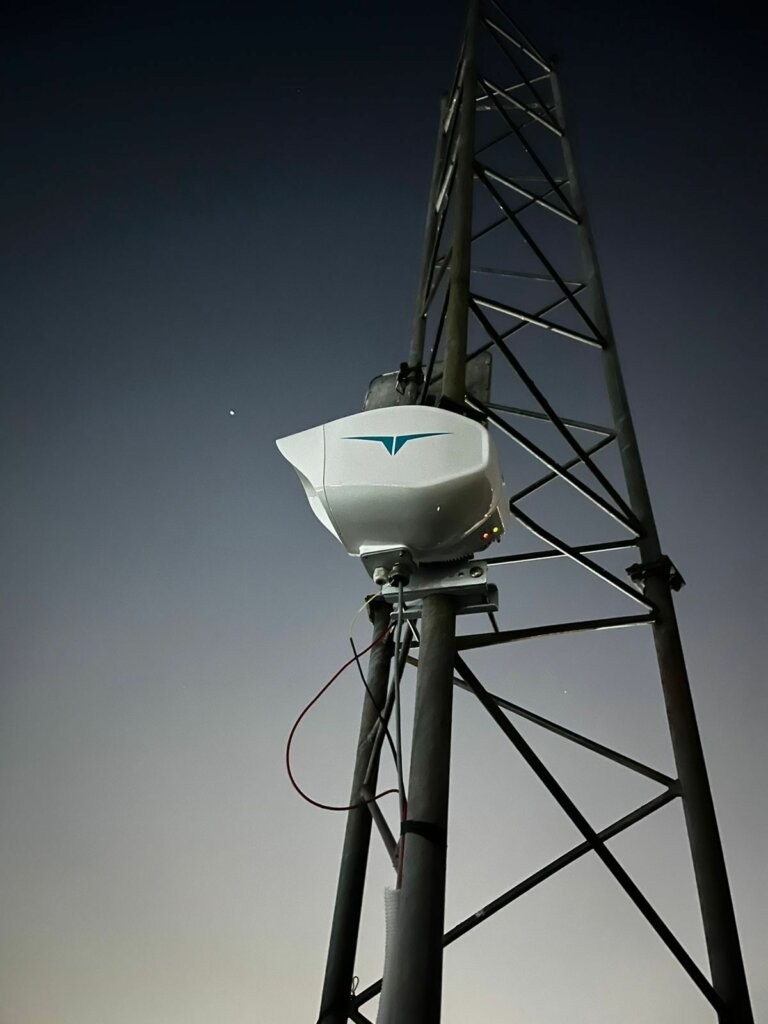 Thiết bị truyền thông laser CENTAURI công nghệ lasercomms. Ảnh Transcelestial.