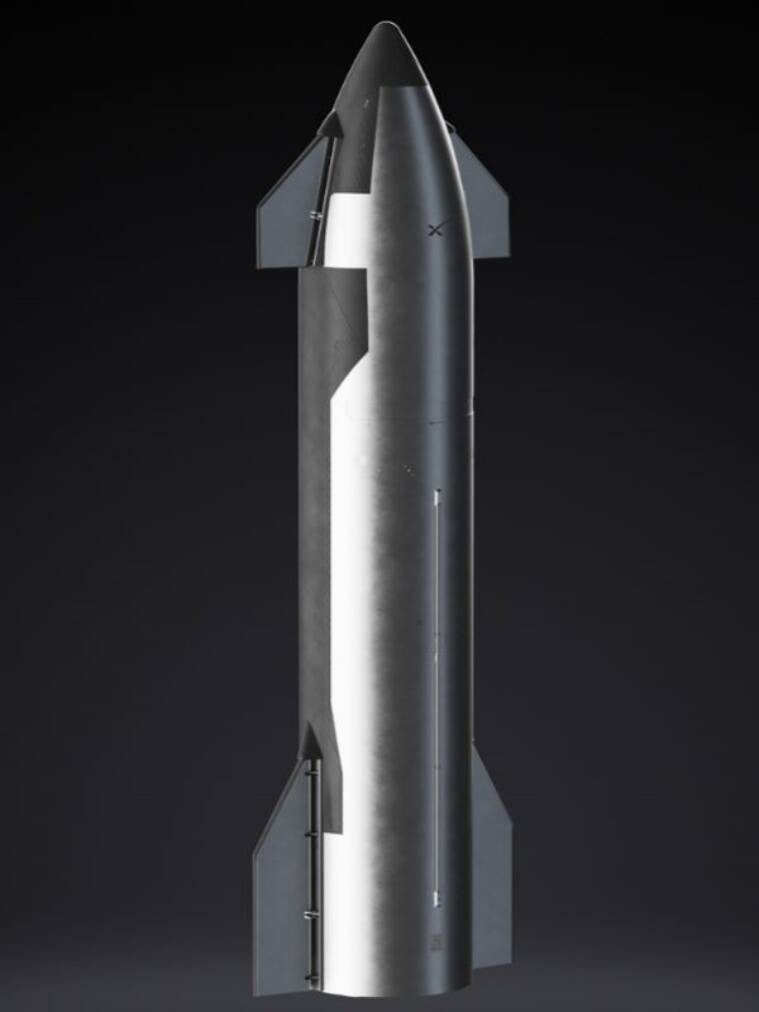 Tàu vũ trụ Starship. Ảnh: SpaceX
