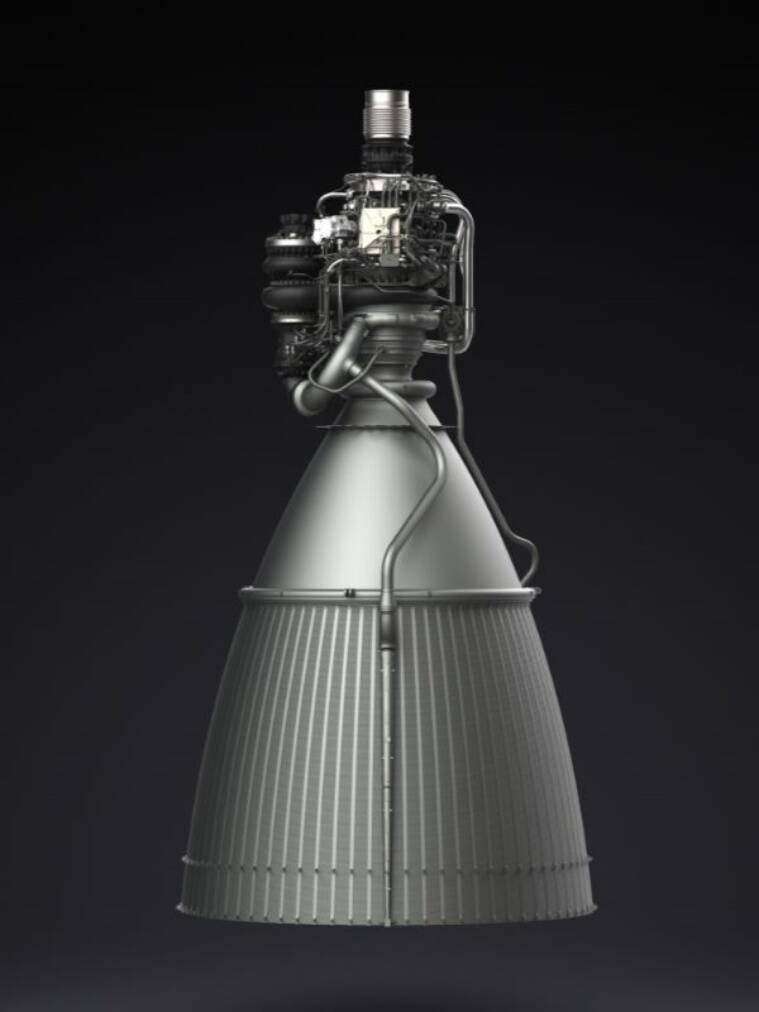 Động cơ chân không R-Vac Raptor được sửa đổi đặc biệt để sử dụng trong không gian. Ảnh: SpaceX