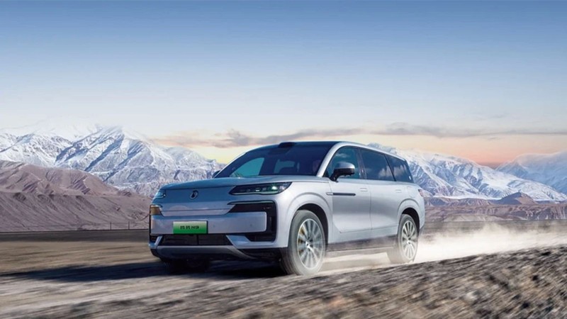 Thương hiệu cao cấp Denza của BYD ra mắt mẫu xe đắt nhất có tên N9. Ảnh: SCMP.