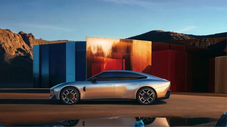 P7 mới sẽ được trang bị chip Turing nội địa của Xpeng. Ảnh: Handout.