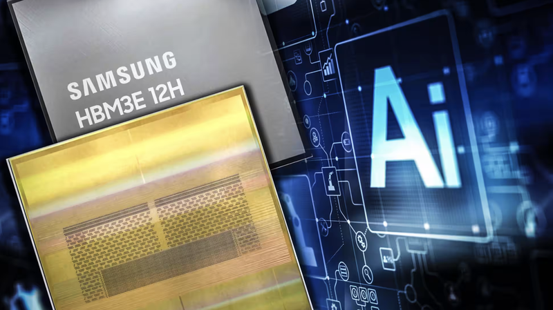 Samsung đã nỗ lực hết sức để nâng cấp chip nhớ băng thông cao nhằm đáp ứng nhu cầu AI ngày càng tăng. Ảnh: Nikkei Asia .