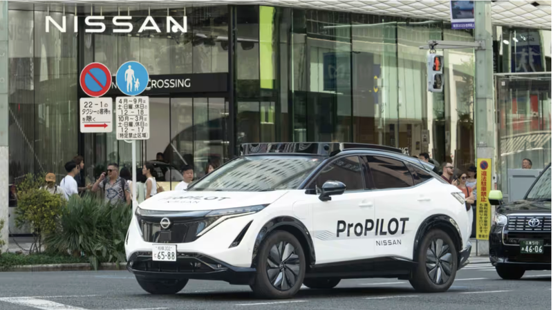 Mục tiêu của Nhật Bản nhằm khuyến khích các nhà sản xuất ô tô trong nước đẩy nhanh quá trình phát triển và áp dụng xe tự hành. Ảnh: Nikkei Asia.