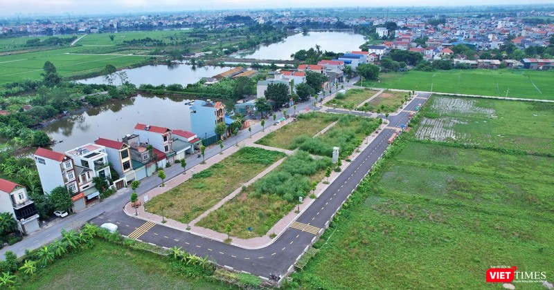 Một góc huyện Thanh Oai, Hà Nội. Ảnh: Lệ Chi.