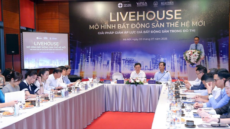 Hội thảo “Livehouse - Mô hình bất động sản thế hệ mới: Giải pháp giảm áp lực giá bất động sản trong đô thị”
