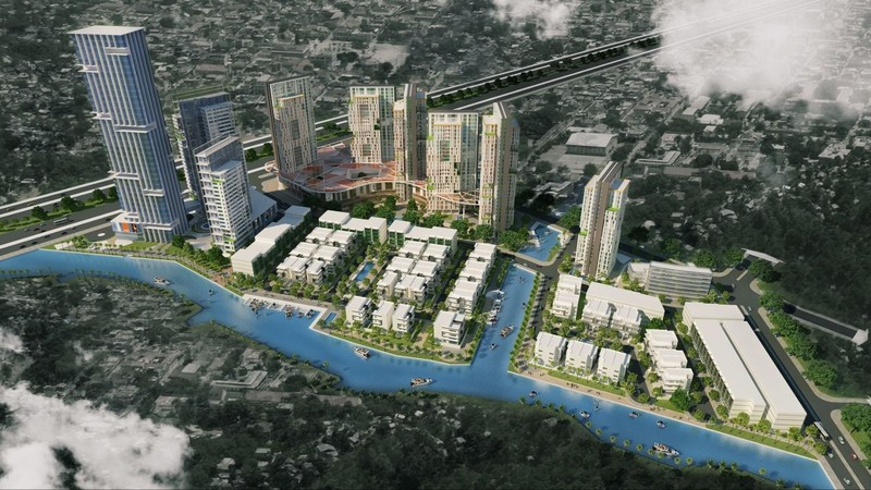 Phối cảnh dự án Investco Green City. Ảnh: Investco 