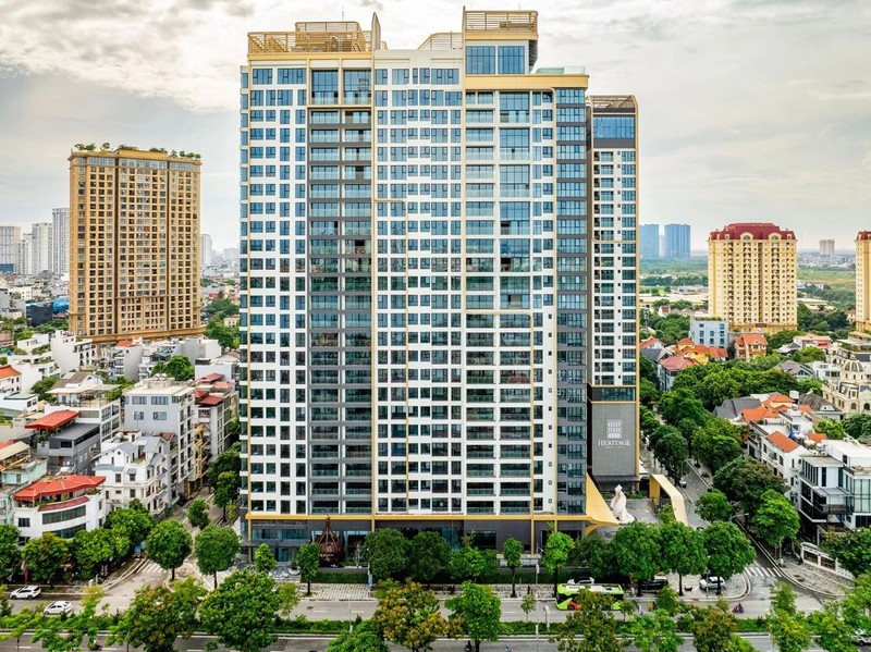 Heritage West Lake có giá 140 triệu đồng/m2