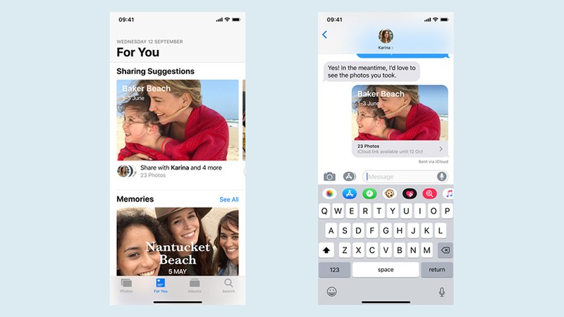 Thẻ For You bên trong trình xem ảnh Photos. Ảnh: Gizmodo Thẻ For You bên trong trình xem ảnh Photos. Ảnh: Gizmodo