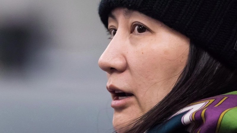 CFO Huawei Mạnh Vãn Chu bị bắt giữ tại Vancouver, Canada ngày 1.12. Ảnh: TorontoStar.