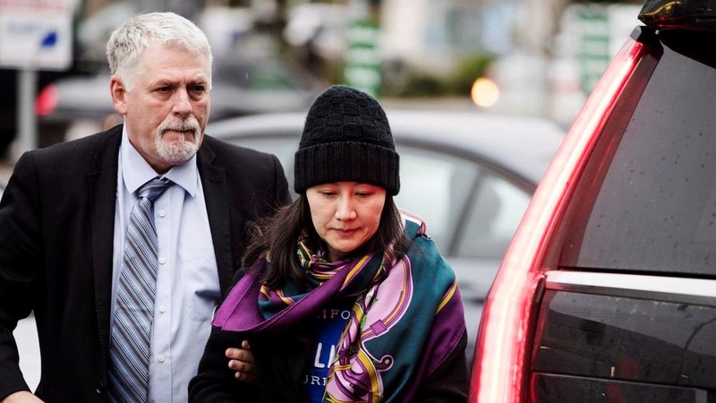 CFO Mạnh Vãn Chu bị Canada bắt giữ theo lệnh của Mỹ. Ảnh: SCMP.