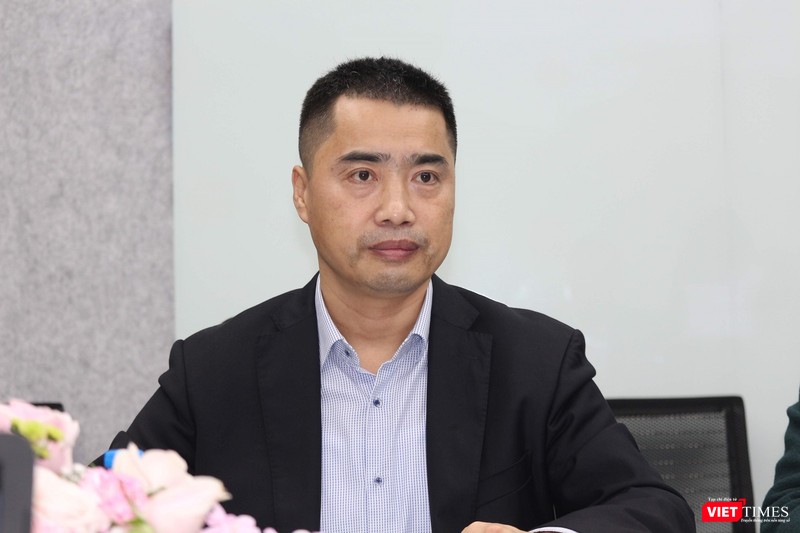 Ông Phan Quân trong một buổi họp báo tại Hà Nội vào tháng 12.2018.