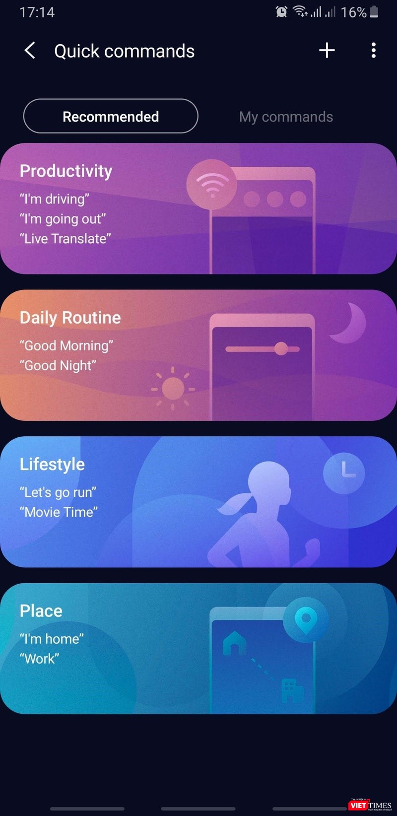Kích hoạt lệnh nhanh (Quick Command) là tính năng tương tự như Google Assistant Routines.
