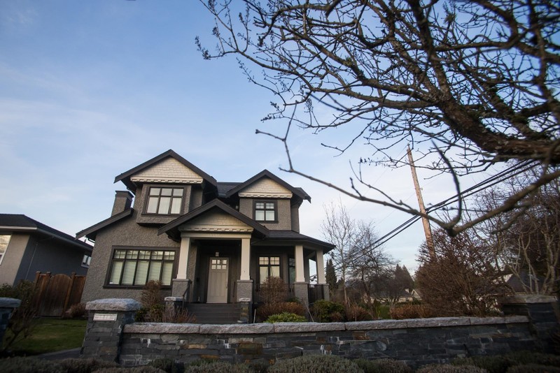 Ngôi nhà của bà Mạnh Vãn Châu tại Vancouver, Canada. Ảnh: Bloomberg