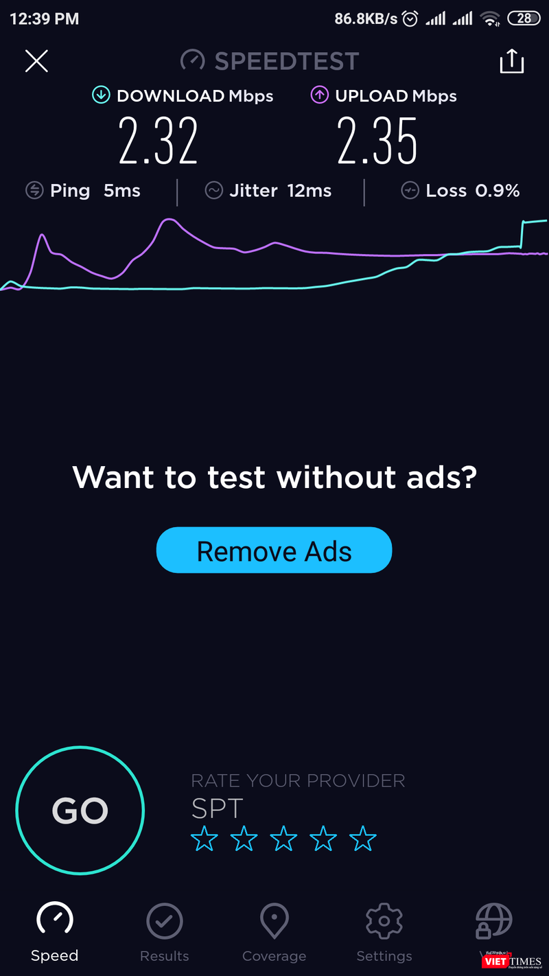 Tốc độ điểm kết nối Wi-Fi công cộng tại bệnh viện Bạch Mai. Tốc độ điểm kết nối Wi-Fi công cộng tại bệnh viện Bạch Mai.