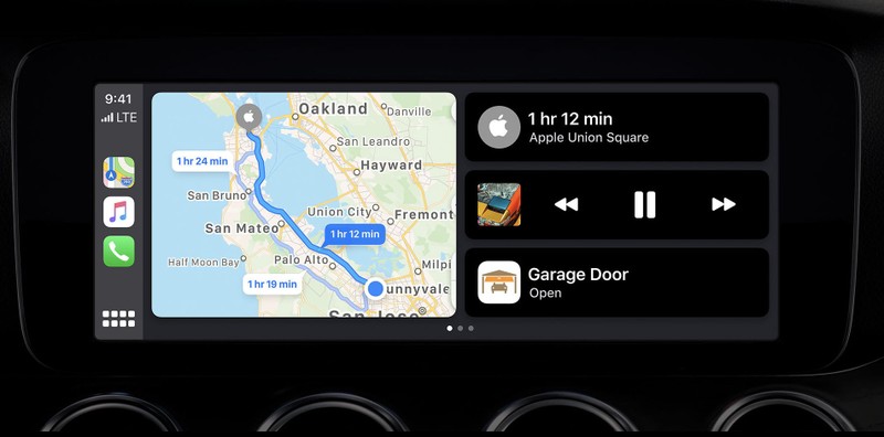 Giao diện mới của CarPlay. Ảnh: MacWorld