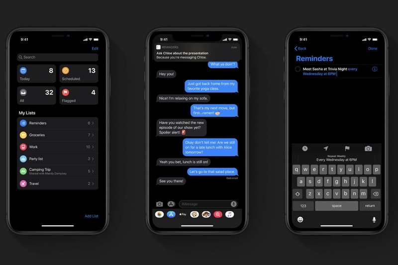 Ứng dụng Reminder được tân trang lại hoàn toàn. Ảnh: MacWorld