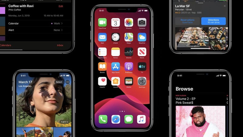 iOS 13. Ảnh minh họa: MacWorld